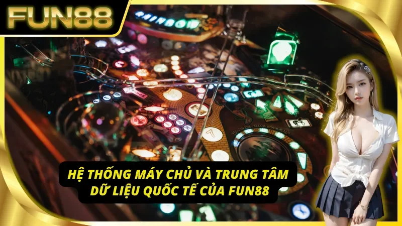 Hệ thống máy chủ & Trung tâm dữ liệu của Fun88 được đặt ở quốc tế